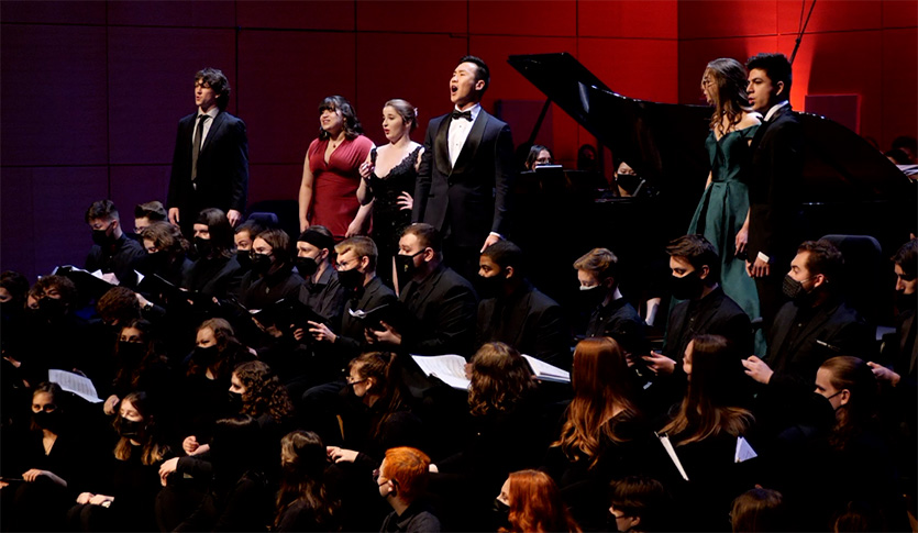 CMU Music Students performing at the 2022 Opera.